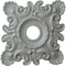 Ekena Millwork Crawley Ceiling Medallion (Canopies up to 6 3/4"), 18"W x 18"H x 3 1/4"ID x 1 1/2"P, Primed White CM18CR - alternate 1